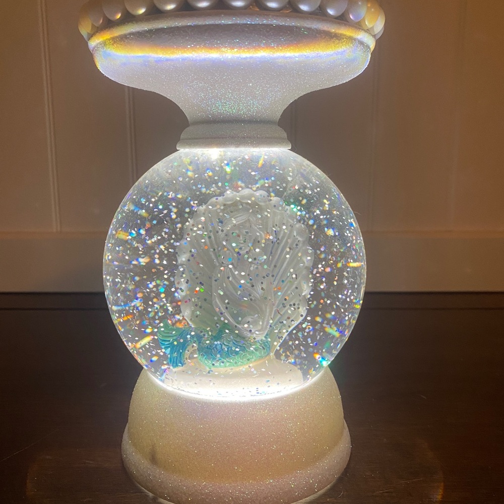 Bath & Body Works Mermaid Globe Candle Holder